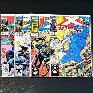 X-Factor #69, #71, #75, #81 Vol. 1 - 4 Book Lot 🔑 issue (1990)